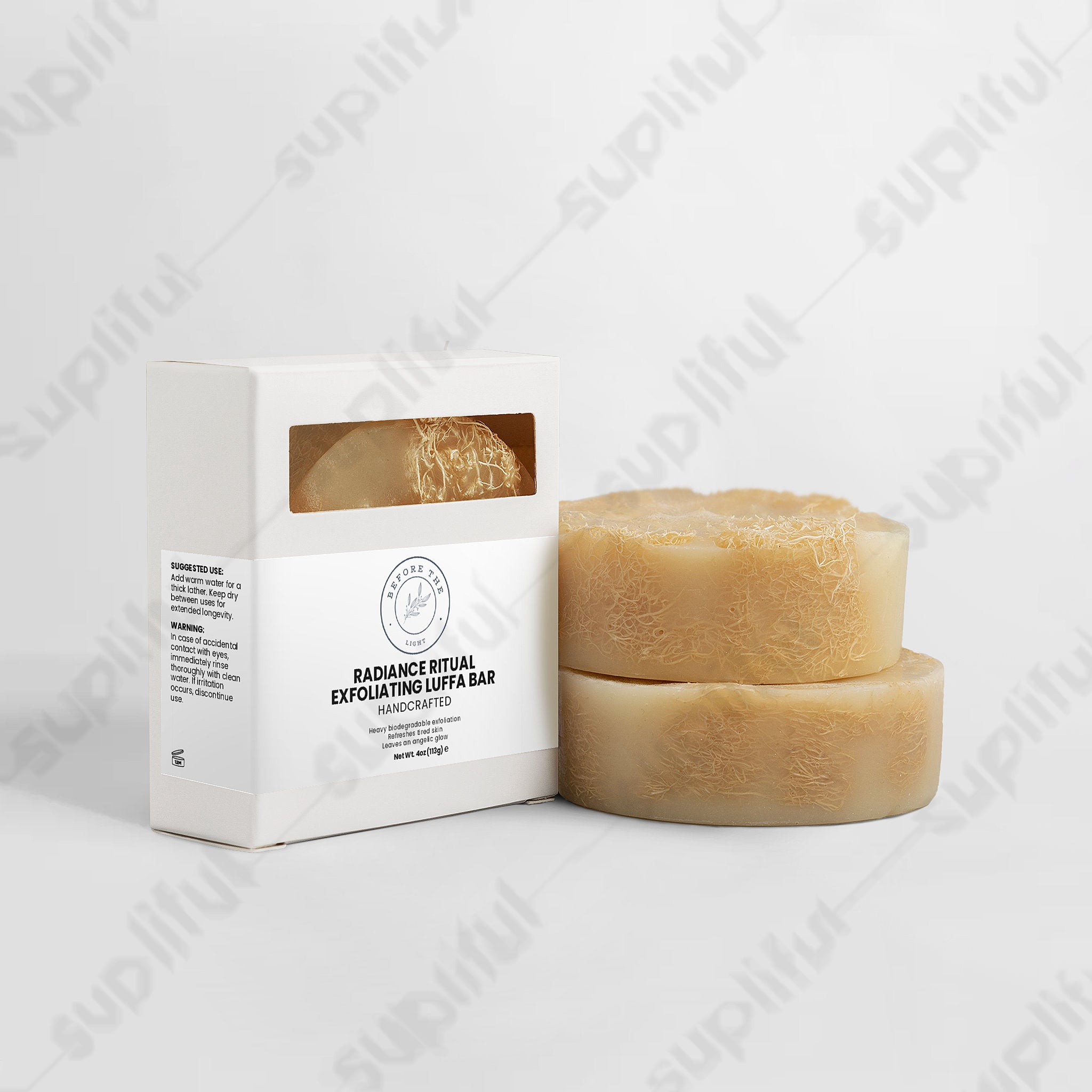 RADIENCE RITUAL Exfoliating Luffa Bar