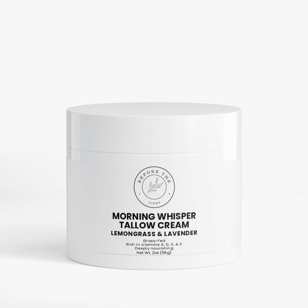 MORNING WHISPER Tallow Cream Lemongrass & Lavender