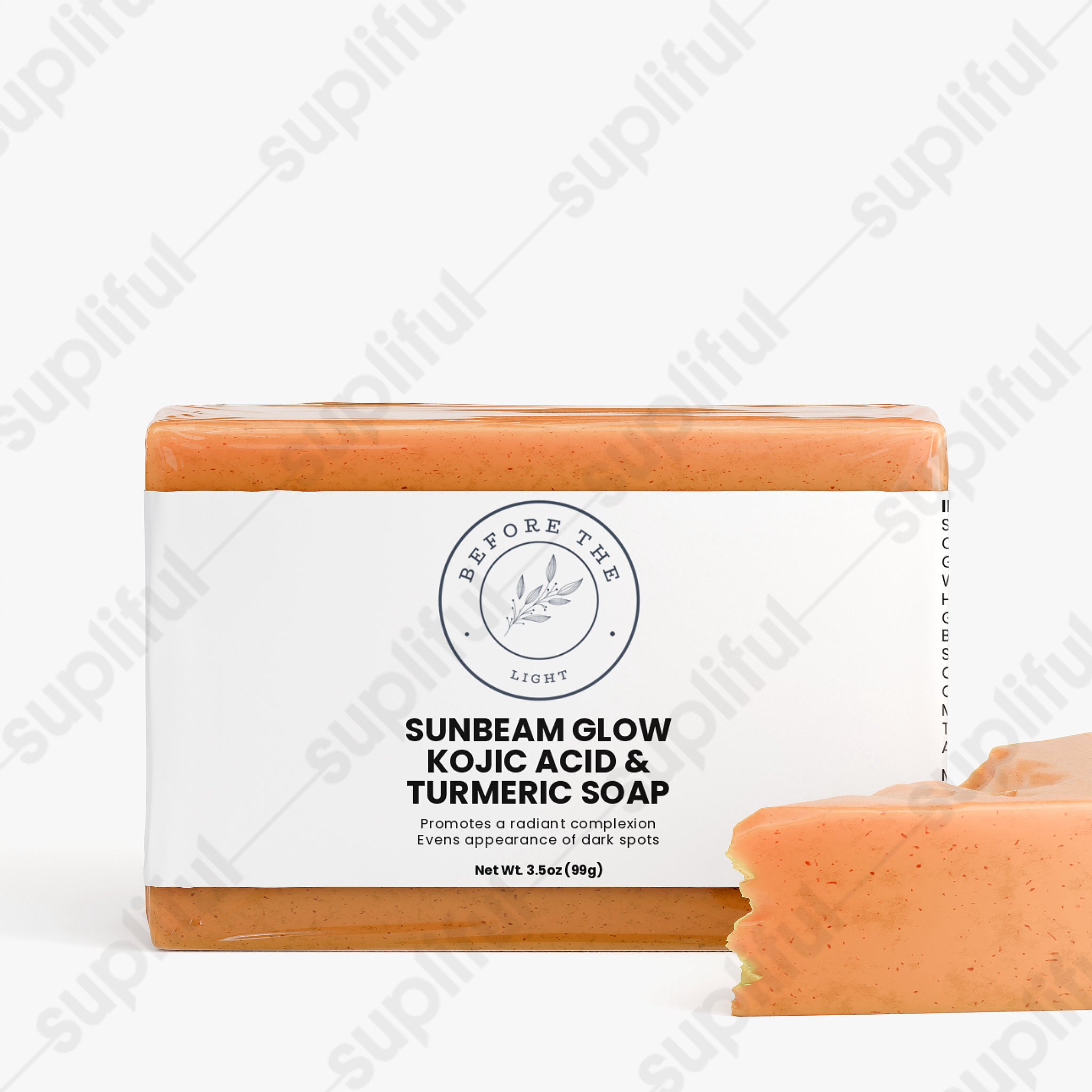 SUNBEAM GLOW Kojic Acid & Turmeric Soap
